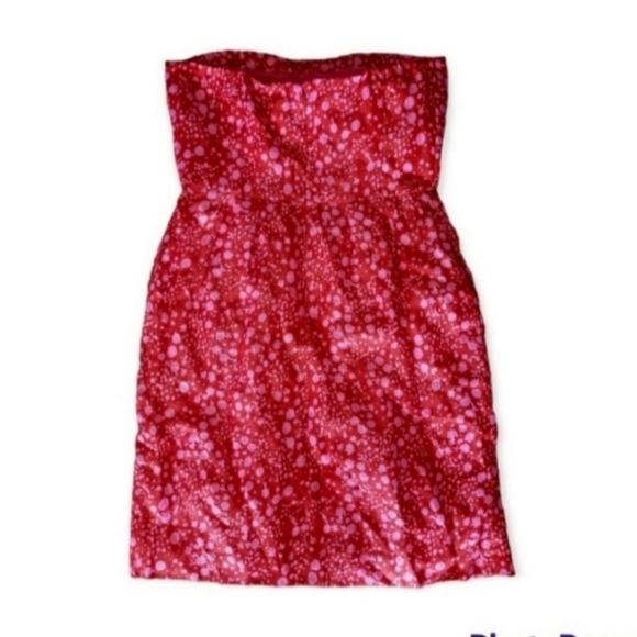 🌟3 For $15 SALE🌟 NWT J. Crew 100% Linen Constellations Strapless Dress - Picture 10 of 11